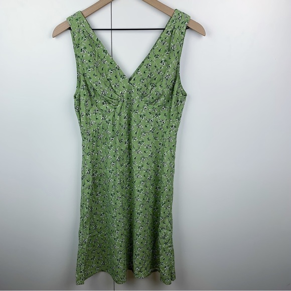 Rouje Paris Silvia Dress Rosita Vert Green Floral Size 36 Coquette - Picture 2 of 9